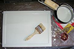 Ikonentafel, Vorbereitung vom Kreidegrund