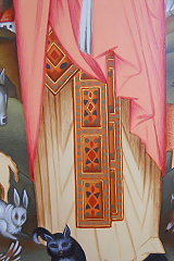 Epitrachilio Perlen und Edelsteine erste