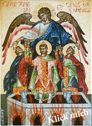 J�nglinge im Feuerofen, Ikone