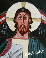 katalonische Ikone Christus