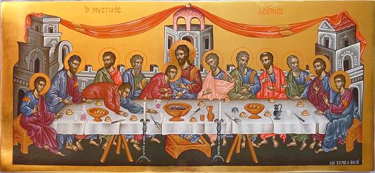 Das letzte Abendmahl - Ikone Kirsten Voß