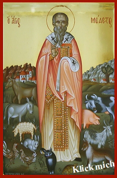 Ikone Heiliger Modestos von Kirsten Vo�