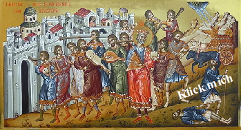 Einzug K�nig David mit der Bundesladel