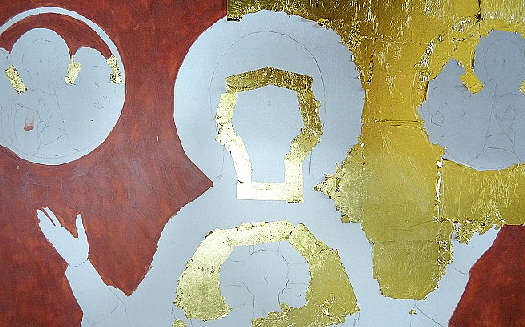 Vergolden gro�e Panagia